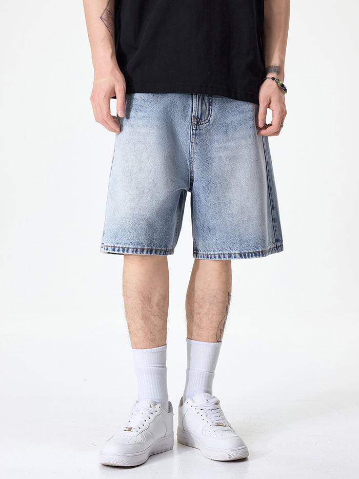 jk7102 snow blue shorts
