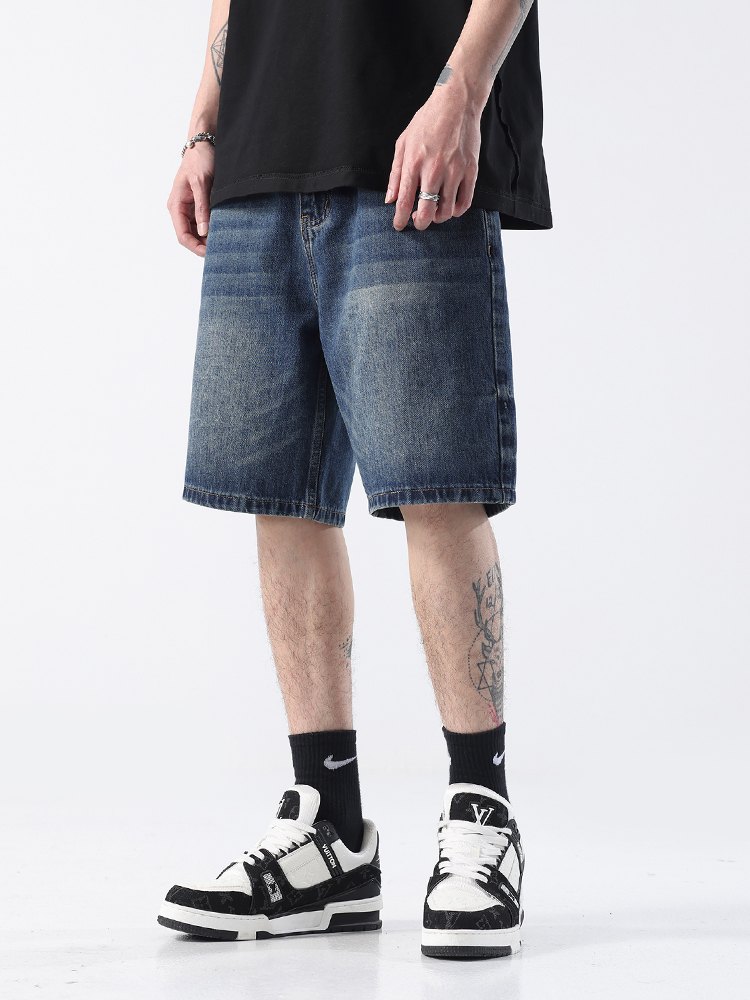 8129 Blue Casual Shorts product detail