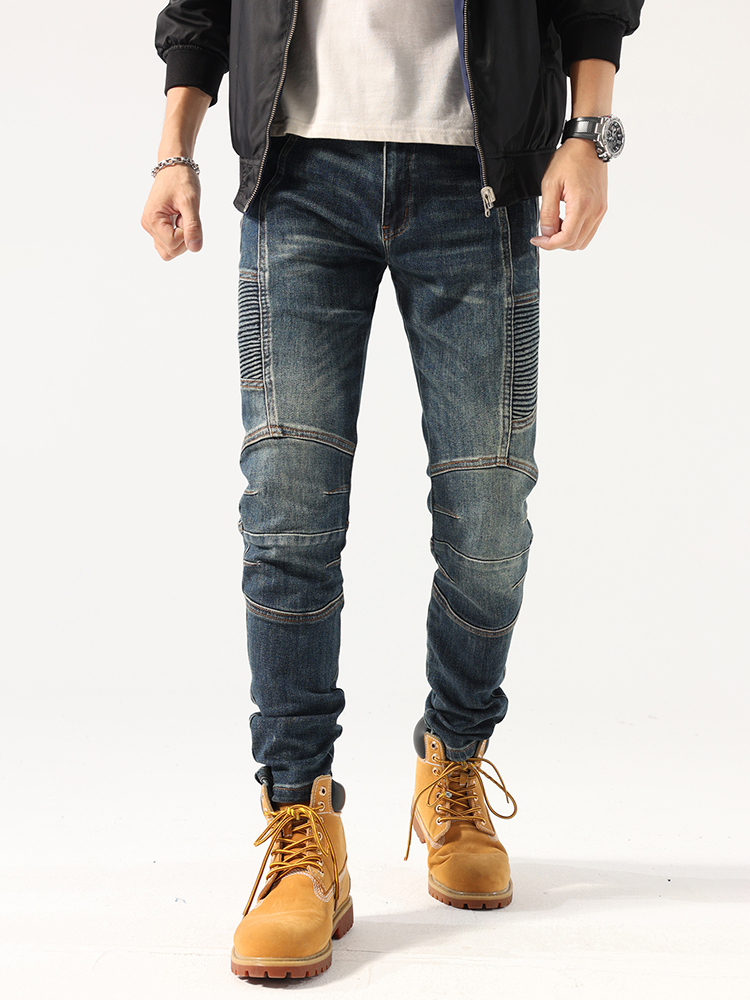 8340 biker stretch jeans