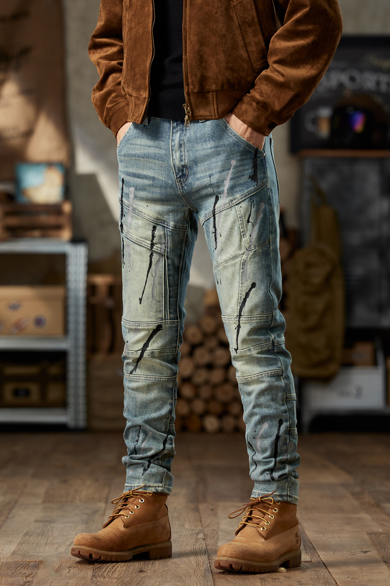 83651 biker stretch jeans