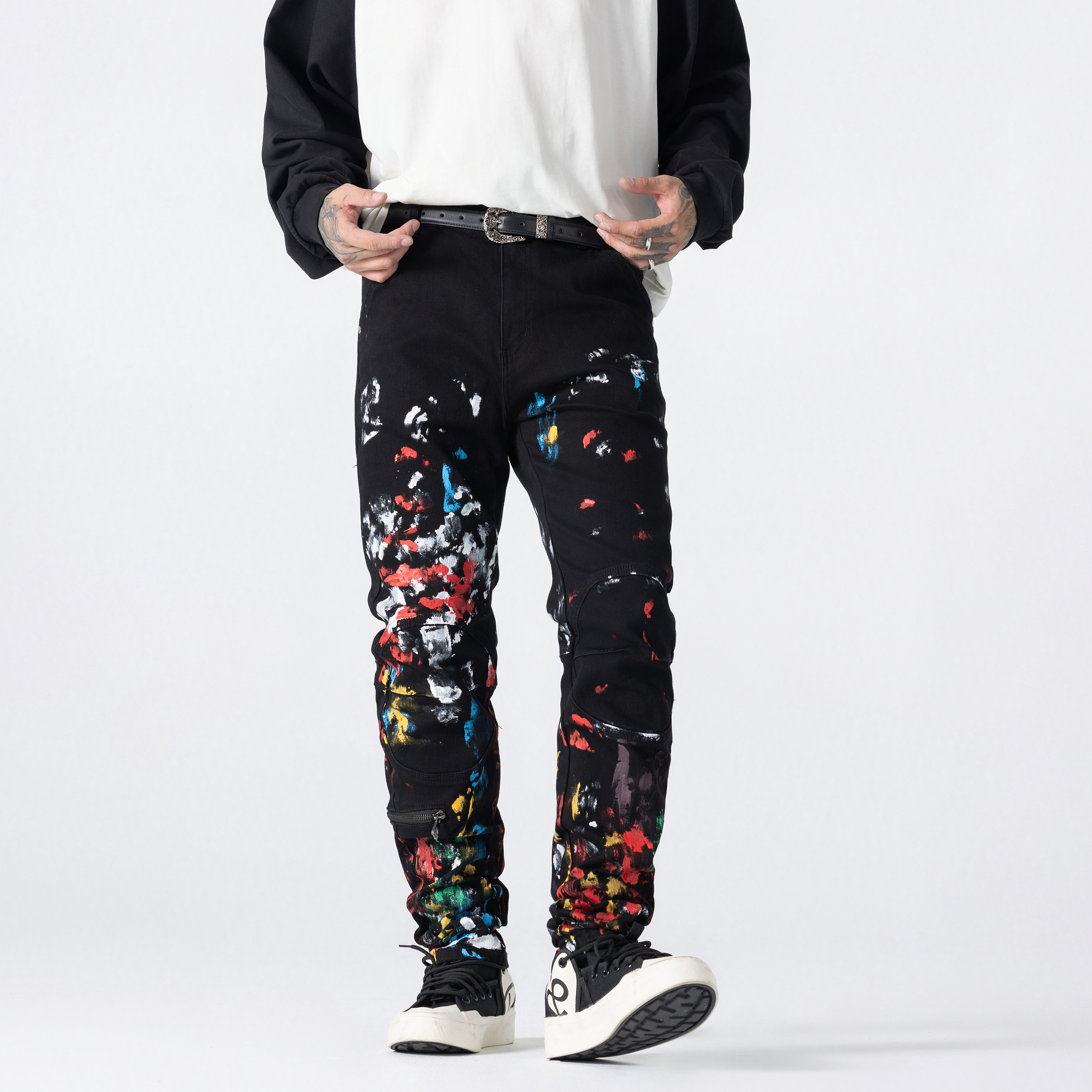 83671 Biker Stretch Jeans product detail