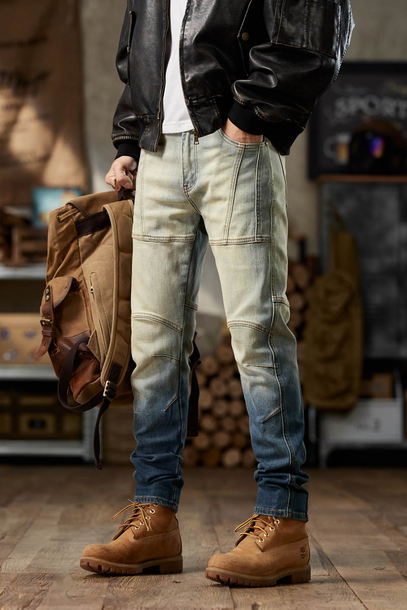 8393 biker stretch jeans